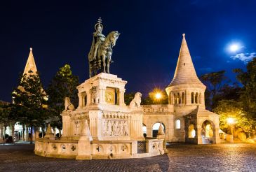 Вечерний Будапешт. Будайская крепость