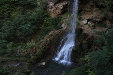 Szinva Waterfall in Lillafüred, Miskolc