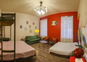 Family Room with Shared Bathroom