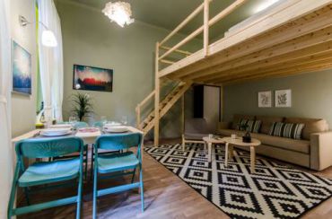 Apartment with Mezzanine